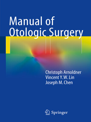 cover image of Manual of Otologic Surgery